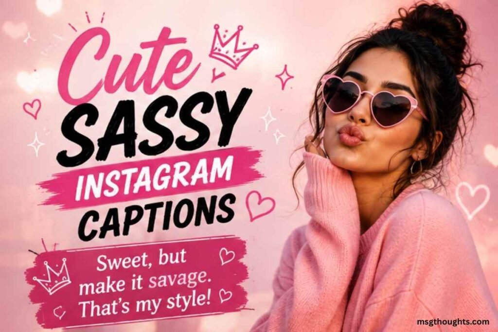 Cute Sassy Instagram Captions