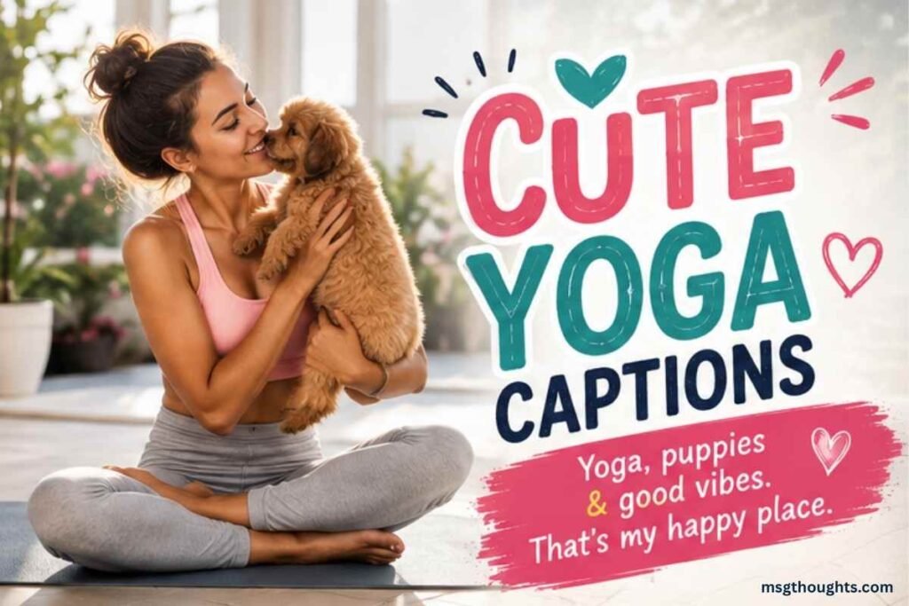 Cute Yoga Captions